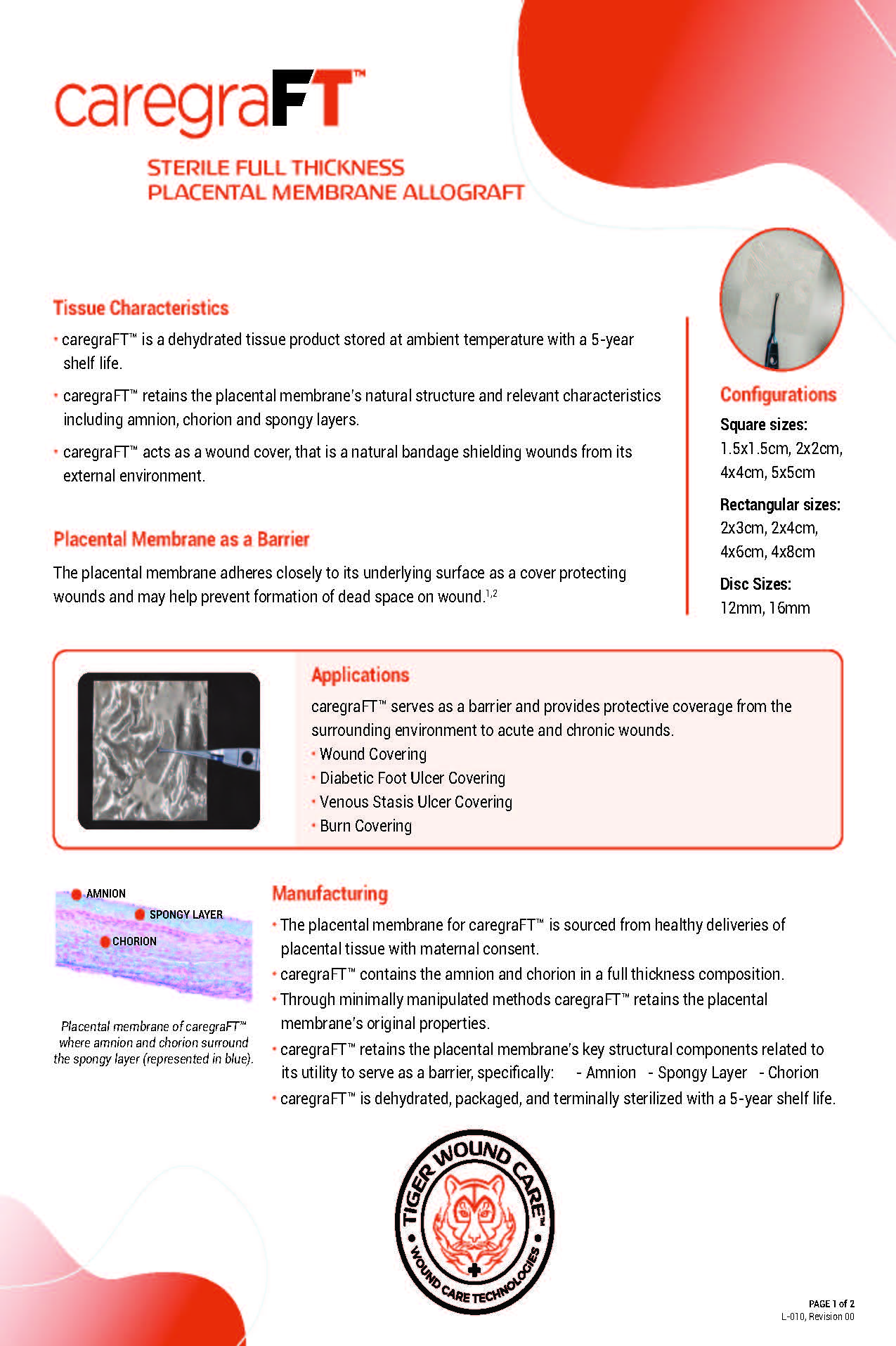caregraFT Sales Sheet