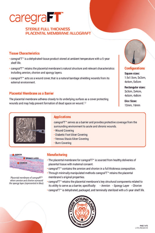 caregraFT Sales Sheet