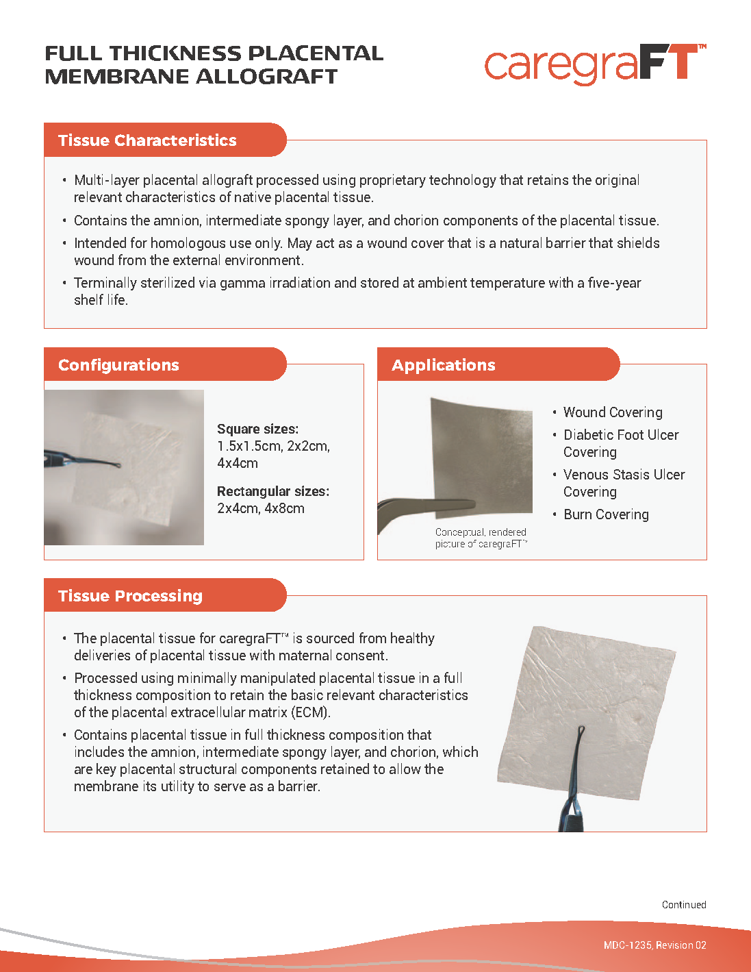 caregraFT Sales Sheet